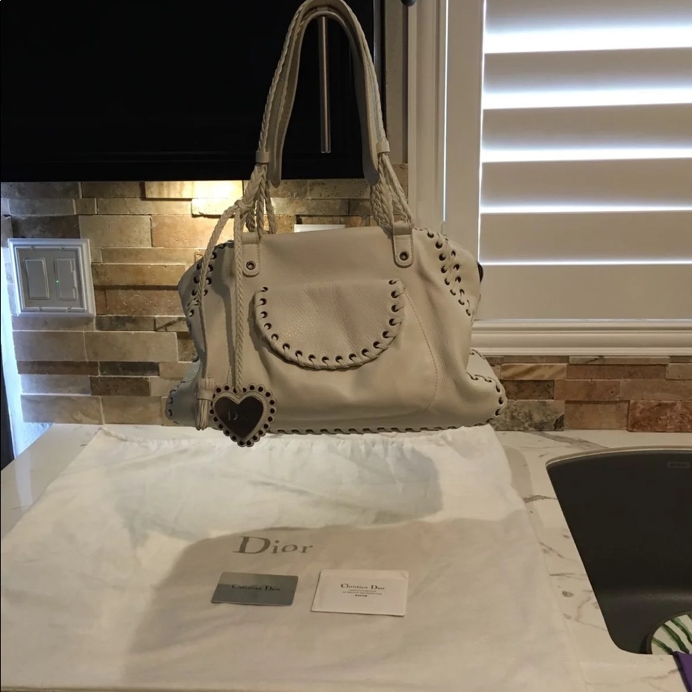 Authentic Dior Leather Handbag